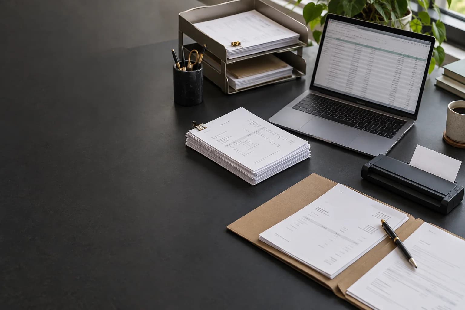 Documentos, escáner y aplicaciones de administración.